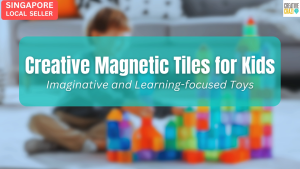 STEM Magnetic Building Blocks Tiles Toy with Strong Magnets 71/115/222 pcs with Storage Box
