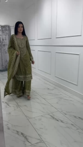 [PRE-ORDER] Ready Made Foux Georgette Suit (10-15days delivery)