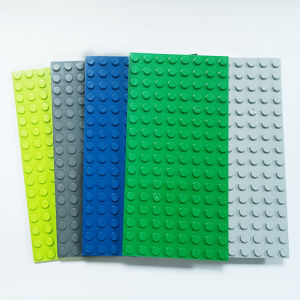 5pcs DIY Building Blocks Double Side Base Plate 8x16 Dots Building Blocks Bricks Creative Enlighten Children Toys for Children