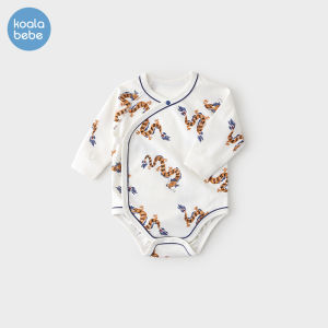 KAOLANBIBI | Bodysuit Trẻ Sơ Sinh Tay Dài Mùa Xuân Thu Họa Tiết Rồng