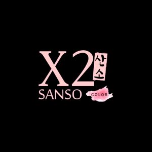 (Gratis Case) X2 Softlens - Sanso Black Series Normal dan Minus Dia 14.5mm