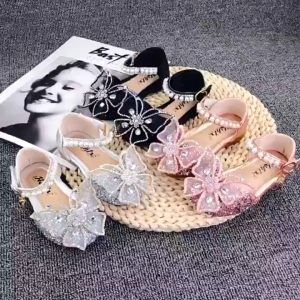 Kids Girls Sandals & Bowtie Leather Shoes: Perfect Summer Footwear