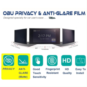 OBU Display Privacy Film With Anti-Glare Function