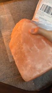 LAMPU GARAM ( HIMALAYAN NATURAL CRYSTAL SALT LAMP 2-3 KG & 4-5KG ) **FULL SET**