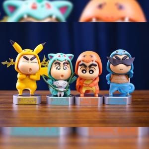 LIWAN | Cosplay Pikachu Squirtle Charizard Anime Model Toys