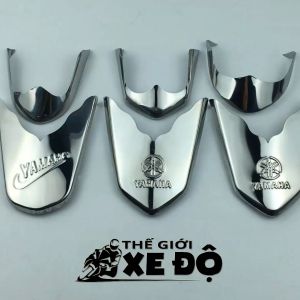 Mỏ dè sirius inox sirius FI cũ và Sirius FI mới - ốp trang trí chỉ mũi dè trước sau xe sirius