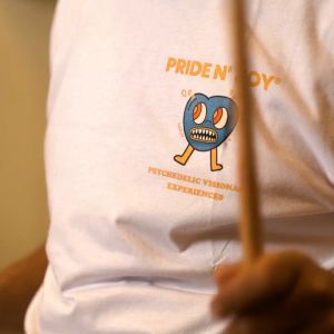 T-Shirt for Man Baju Lelaki Skull of Machine Collaboration Patrolice Pride N Joy