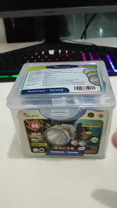 Senter Selam Kepala LED JINLONG 250 WATT Tahan 20 Jam JL808