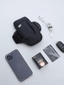 MENSPE Sports Armbands Wrist Bag Fitness Reflective Arm Bag Pouch Bag Sport Bag Running Arm Bag Waterproof Mobile Phone Bag for Outdoor Sport Exercise Workout Running