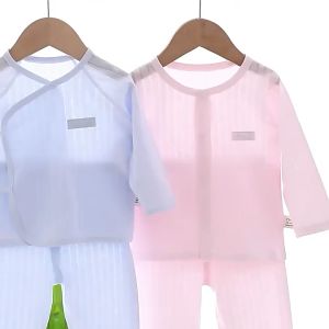 Newborn Baby Pajamas Infant Tops and Pants Clothing Set Boneless Set Boy and Girl  Babysuits