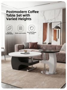 YIYOU | Space-saving Storage Coffee Table for Small Households