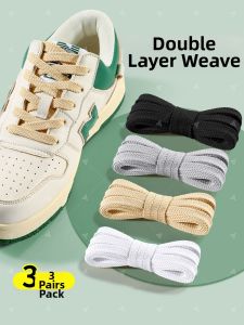 JVBV | For Women And Men Canvas Shoes Lace Flat Not Balling 1cm Wide
