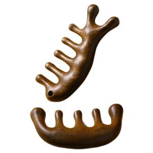 BAKULI | Acupressure Scalp Massager Anti-Hair Loss Facial Gua Sha Comb