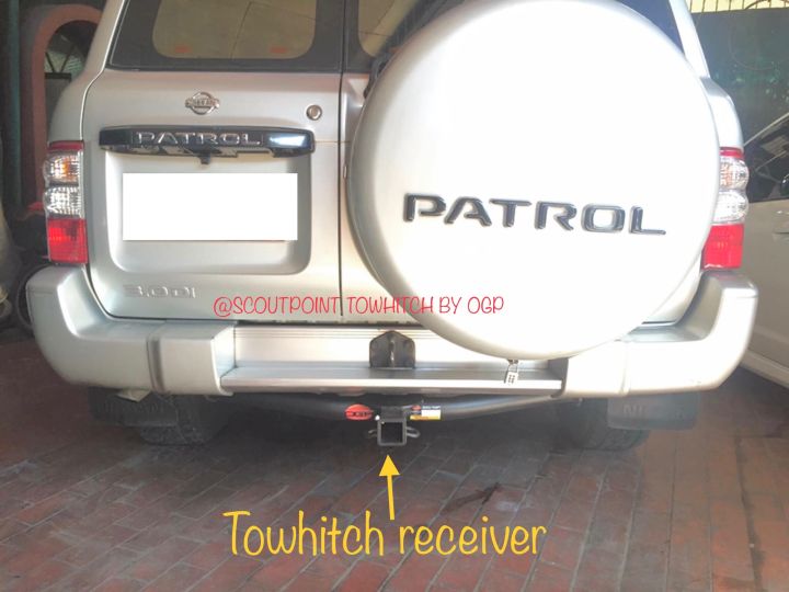 Nissan patrol on sale tow hitch