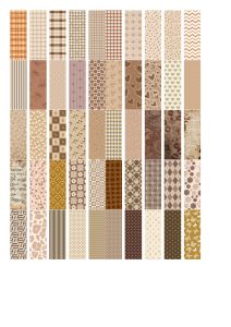 [Set 12]   A5 Coffee & Caramel Aesthetic Scrapbook Paper Set | 50 Cozy Vintage Journaling Sheets  | Scrapbook Journal Background  |  Scrapbook Paper