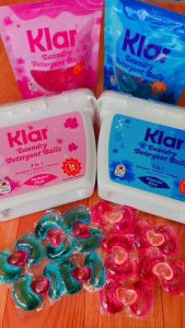 KLAR Detergent Ball laundry deterjen pewangi softener komplit