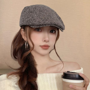 BILLI ZILLY | Mũ đi mưa phong cách Nhật Bản cổ điển dành cho nữ mùa hè 2025 Mũ lưỡi trai đa năng nhỏ gọn Mũ đi mưa kiểu dáng trẻ trung