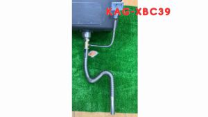 Bộ xả chậu rửa chén 1 hố KAG-BXC39 chậu lỗ thoát D110 bộ ống thoát bồn rửa bát 1 hộc chất liệu SUS304 siêu bền thoát nước nhanh sử dụng tốt