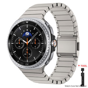 Business Metal Strap for Samsung Galaxy Watch9 8 40/44mm Magnetic Alloy Band for Galaxy Watch 8Classic 46mm Bracelet Accessories