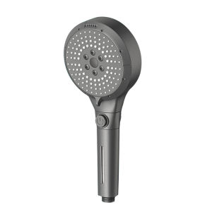 6 Modes Booster Nozzle Shower Multifunctional Adjustable Large Panel Bath Home Bathroom Large Water Volume Shower Set