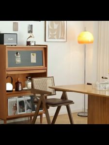 Natural Rattan Dining Chair Solid Wood Backrest Japanese Nordic style Ergonomic Furniture home Restaurant Chair
