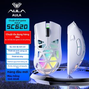 AULA | Chuột Chơi Game Không Dây 3 Chế Độ Nhẹ Honeycomb