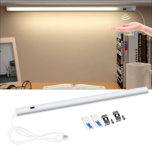 50CM 40CM LED Cabinet Bar Light 5V USB Powered Tube Lamp With Hand Sweep Sensor Switch Cupboard Indoor Home Decor Night Lighting