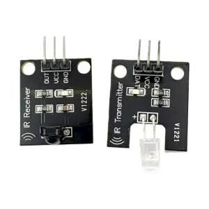 IR Infrared Transmitter & Receiver Sensor Module Kit for Arduino | 38KHz 10M Range | 5V Digital Pair Set