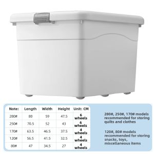 Large Capacity Storage Box Extra Large