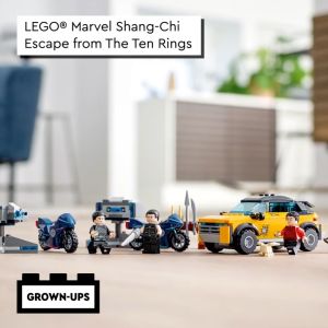 (BrickBang) 76176 LEGO Marvel ShangChi and the Legend of the Ten Rings Escape from The Ten Rings