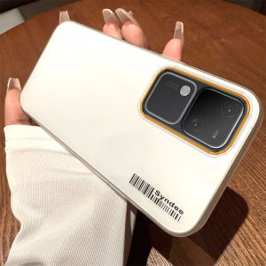 เคสโทรศัพท์แบบบางเฉียบ VivoS18 แบบใสฟอกสีรุ้ง ป้องกันรอยขีดข่วน พื้นผิวหยา มีช่องระบายความร้อน ป้องกันการตกหล่น