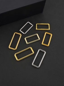 Adjustable Strap Buckle Canvas Bag Shorten Modification Shoulder Strap Accessory Square Buckle Hardware for Handbag Transformation