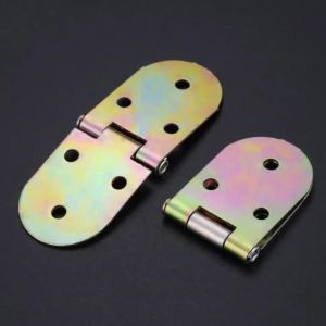 4/8pcs Flip Hinge 180 Degree Folding Tabletop Hinge Furniture Accessory Suitable for Cabinets and Tables