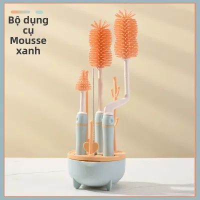Bộ Cọ Vệ Sinh Silicone Cho Trẻ Sơ Sinh