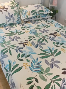 3 in 1 Bedsheet No Lukot No Gusot（With Free 2 Pillowcases）Bedsheet Sheet Set Queen Size Full Garterized