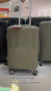SEA CHOICE Expandable Luggage 20 In Cabin suitcase Hard Shell Lightweight Carry-on Luggage Durable Travel Suitcase 24/28 In Check-in with Spinner Wheels TSA Lock PP Material with YKK zipper All Sizes Can Be Expanded