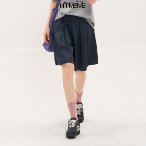 HTMEME | Retro Stripe Design Wide Leg Pants for Women Summer