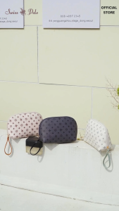 Swiss Polo LADIES MONOGRAM Mini Pouch - Multi Colour HNJ 9703