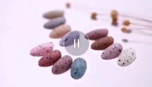 สีเจล Vendeeni ไข่นกกระทา สีไข่นกกระทา ใช้ได้กับสีพื้นทุกสี 15ml. สีทาเล็บเจล