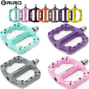 GOLDIX | RIRO Nylon Fiber Bicycle Pedals Anti-slip Sealed Bearing MTB Platform Pedal 9/16" for Mountain Bike BMX Cycling Accessories