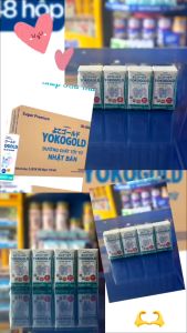 (HSD T3-2026) (Có Thẻ Tích Điểm) Thùng 48 Hộp Sữa Bột Pha Sẵn Yokogold 110ml.