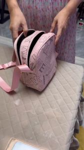 TB BAG #341 FASHION LEATHER WITH LETTER PATTERN DESIGN SHOULDERBAG FOR WOMEN