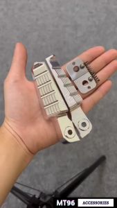 Gác Chân Nhôm Nguyên Khối Cho Wave Dream Future Vario Airblade Vision