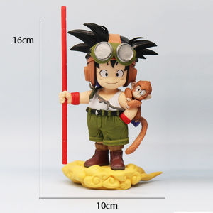 Bandai | In Stock Dragon Ball Son Goku Light Lamp Model Kakarotto Kamehameha Wave Magnetic Ornament Anime Action Figure Collectible Gift