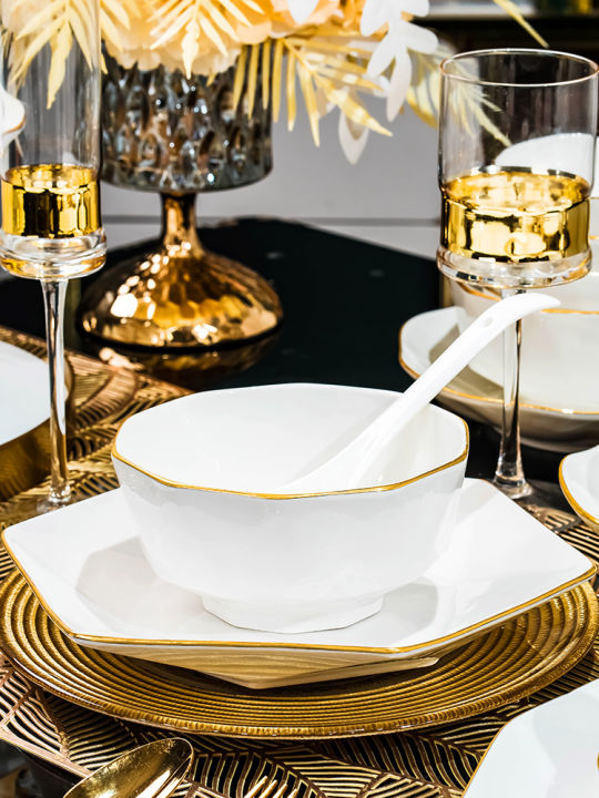 Đĩa Đũa Sứ Cao Cấp Mới 2026 Của Jingdezhen Đồ Dùng Gia Đình Sứ Xương ...