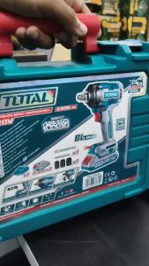TOTAL บล็อกแบตเตอรี่ + ไขควงกระแทกแบตเตอรี่ไร้สาย 20V 1/2" รุ่น TIWLI20236