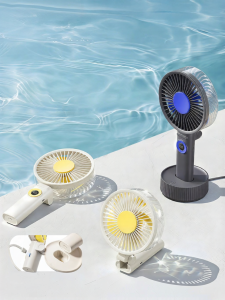 AIbaasaa | Oscillating Portable Desk Fan Silent USB Charging