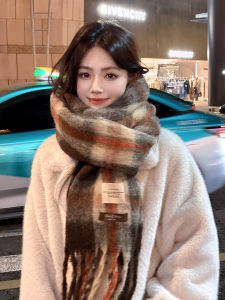 OVANCY Luxury Woolen Scarf for Women Warm Stylish Winter Essential 2024 New Collection Molluse Winter Fashion Hat Scarf