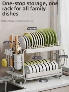 HANYUXUAN | Multipurpose Stainless Steel Dish Drying Rack