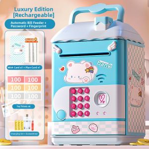 Yimi | No-Take-Out Piggy Bank for Kids Password Box